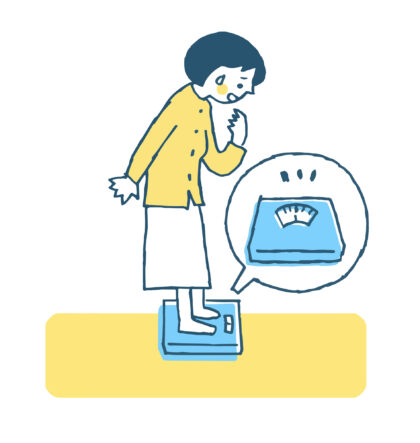 食欲はあるのに体重が減る…気を付けたい体重減少について